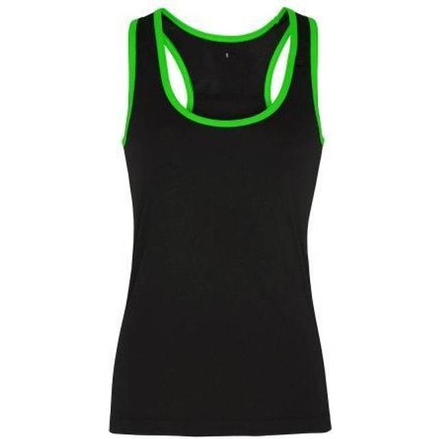Tri dri womens/ladies panelled fitness sleeveless vest rw4801