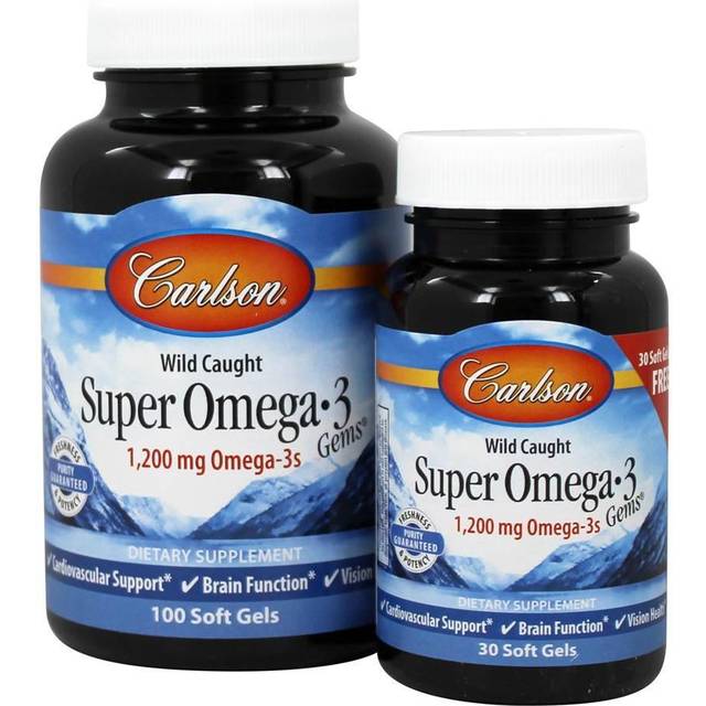 Carlson  Wild Caught Super Omega-3 Gems®  100 + 30 Soft Gels
