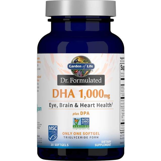 Garden of Life - Dr. Formulated DHA, 1000mg (Citrus) - 30 softgels