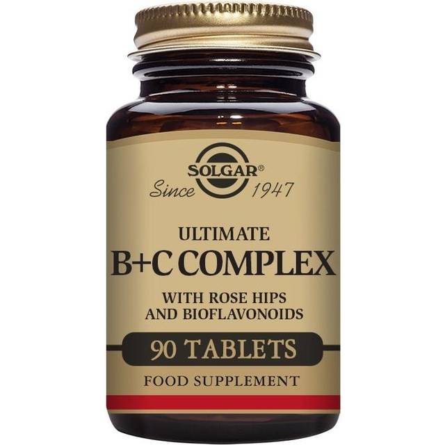 Solgar Ultimate B+C Complex Support For Busy Lifestyles 90 Tablets