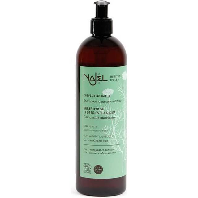 Najel Aleppo Soap Shampoo 2 in 1 Normal Hair, 500 ml