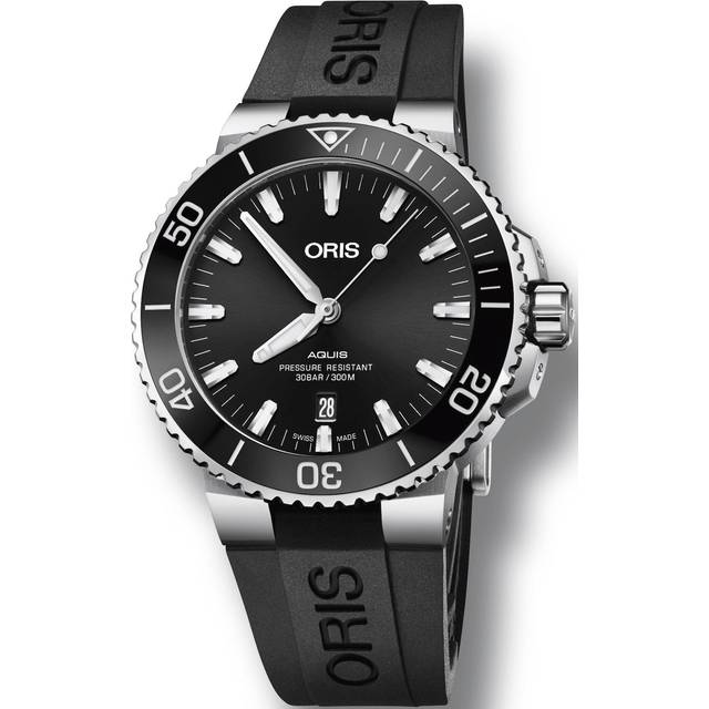 Oris Aquis Date 01-733-7730-4134-07-4-24-64EB Automatic 300M Men's Watch black