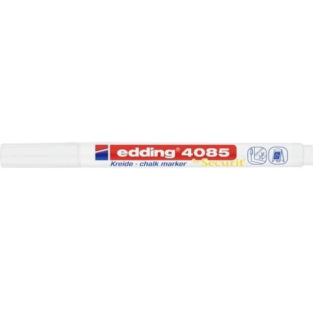 Edding 4085 4-4085049 Märkkrita Vit 1 mm, 2 mm