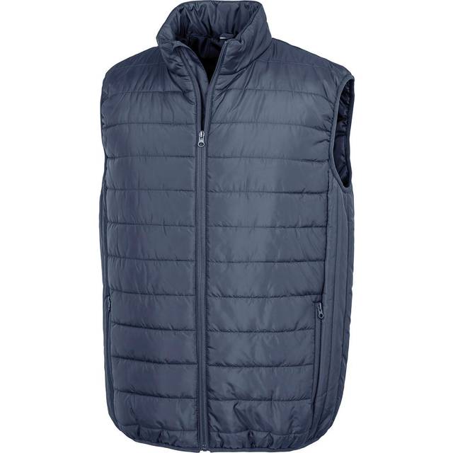 (S, Navy) Result Mens Promo Body Warmer