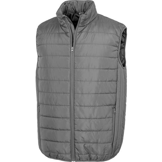 (XS, Grey) Result Mens Promo Body Warmer