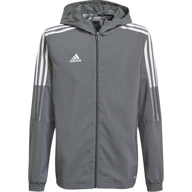 Adidas Junior Tiro 21 Windbreaker Size: 13-14 years, Colour: Grey