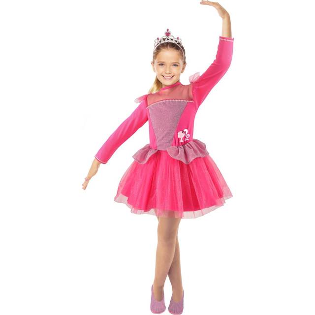 Barbie Ballerina Princess costume dress disguise official girl (Size 5-7 years)