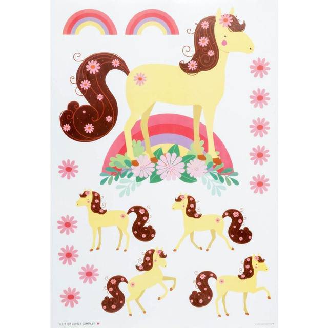A Little Lovely Company Väggdekoration - 35x50 cm - Horse - A Little Lovely Company - One Size - Väggdekorationer