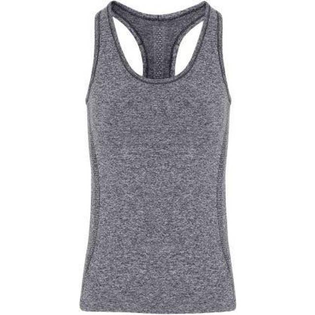 (XS, Charcoal) TriDri Womens/Ladies Seamless 3D Fit Multi Sport Sculpt Vest