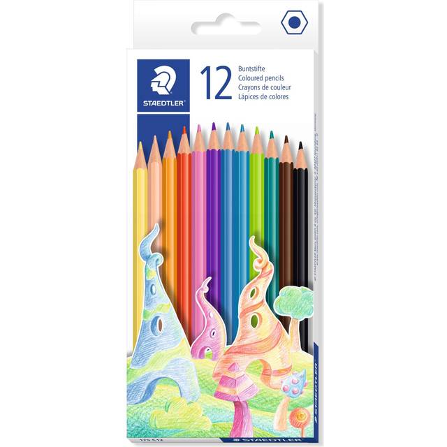 STAEDTLER 175 C12 Wood-Free Coloured Pencil, Assorted, Pack of 12
