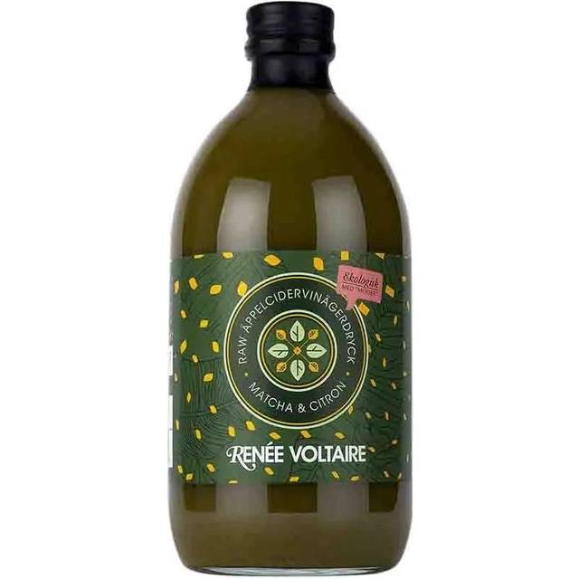 Raw äppelcidervinäger - Matcha & citron (500 ML)