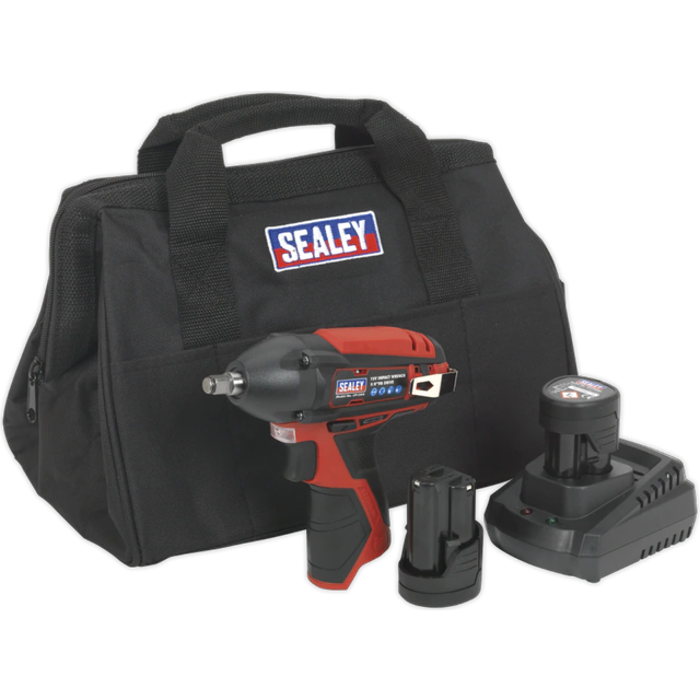 Sealey Impact Wrench 12V 3/8"sq Drive 80Nm - Body Only | Euro Car Parts