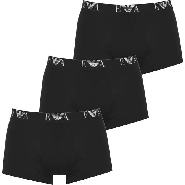 Emporio Armani  Boxer shorts CC715-PACK DE 3  - EU M - Black - EU M