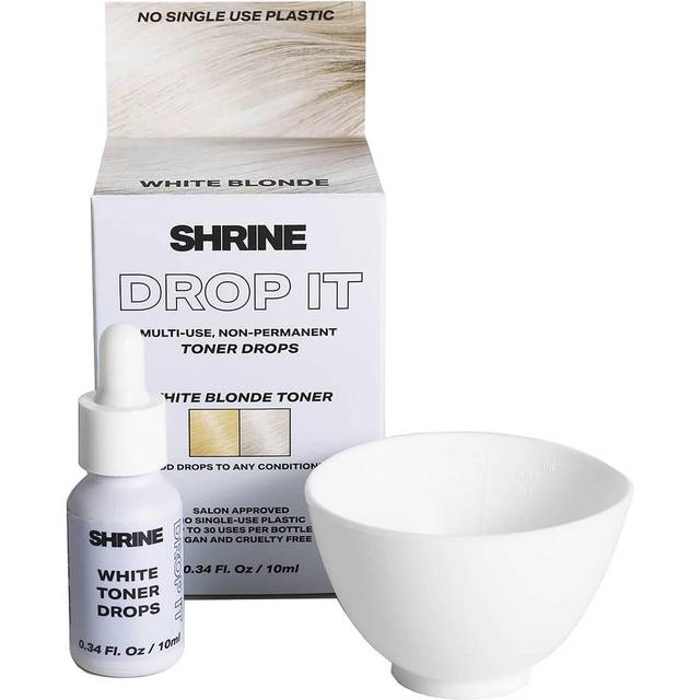 Shrine White Blonde Toner Drops