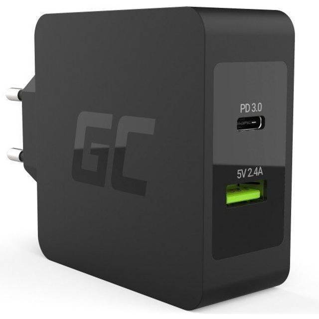 GreenCell USB-C laddare 45W för laptops inkl USB-C kabel 2m