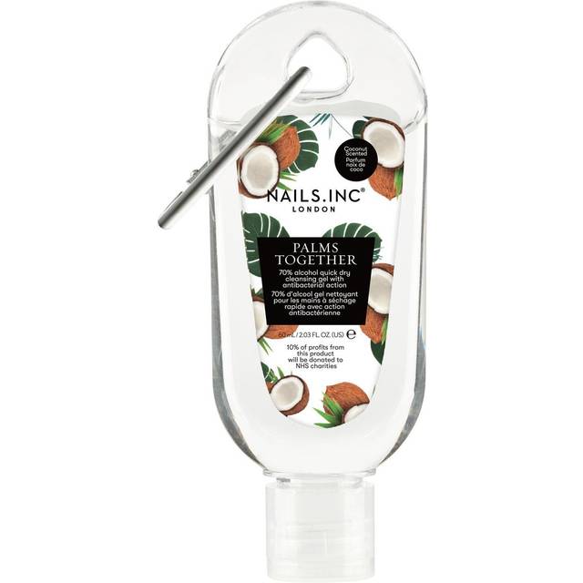 Nails Inc nails inc. Palms Together Cleansing Gel with Hook Coconut Scent