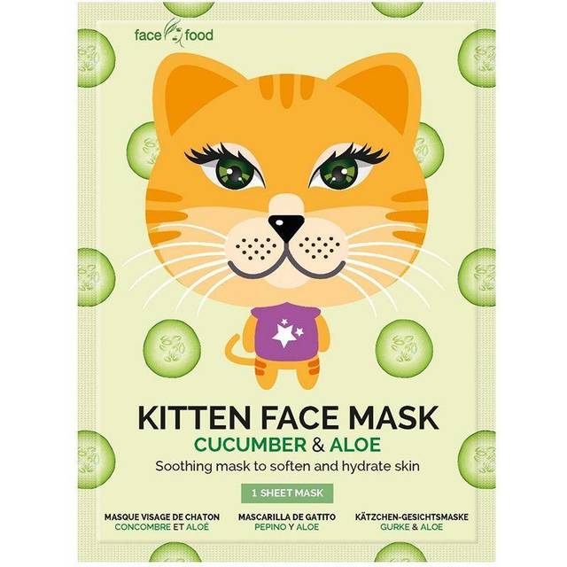 7th Heaven Kitten Face Sheet Mask For Kids (1 stk)