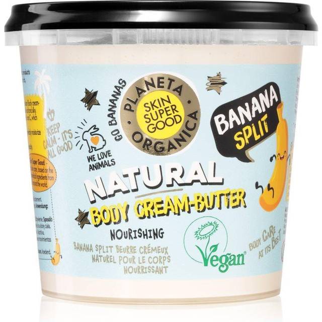 Natura Siberica Planeta Organica Natural Body Cream-Butter Banana Split 360ml