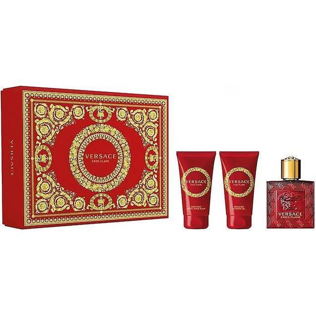 Versace Eros Flame Gift Set EdT 50ml + Shower Gel 50ml + After Shave Balm 50ml
