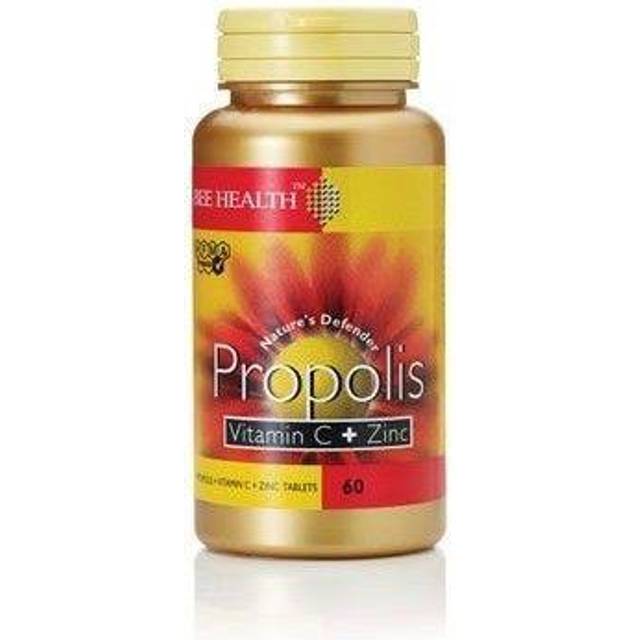 Bee Health Propolis Vitamin C+ Zinc 60 Tablets