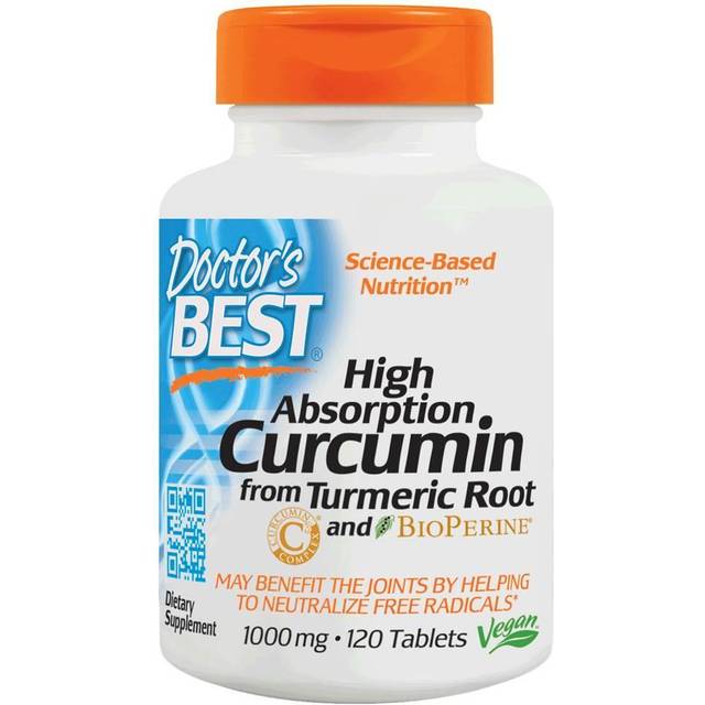 Doctor&#39;s Best Curcumin C Complex 1000 mg - 120 Tablets