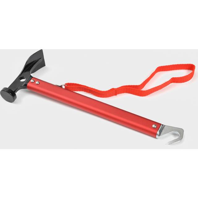 OEX Hammer inc. Aluminium Handle and Peg Pull, Red