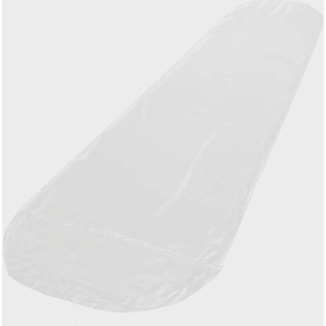 Silk Mummy Sleeping Bag Liner, White - One Size