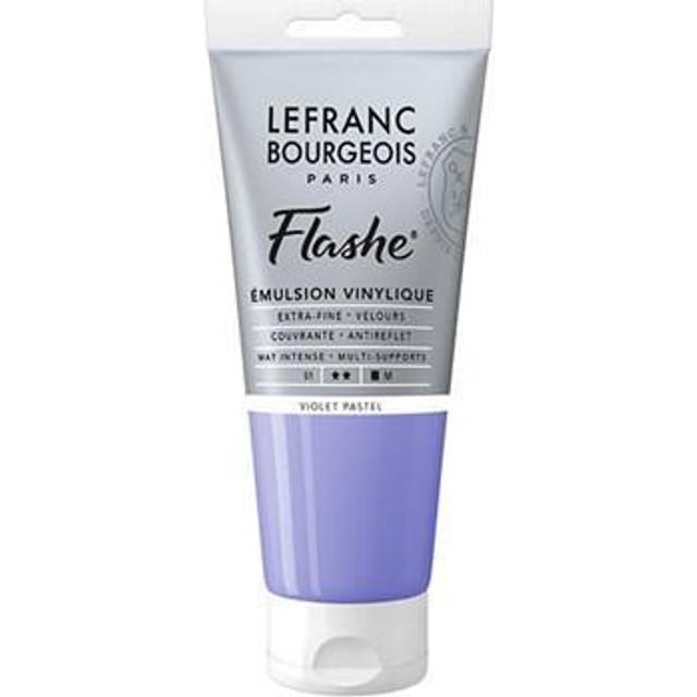 Lefranc & Bourgeois : Flashe : Vinyl Emulsion Paint : 80ml : Pastel Violet (785)