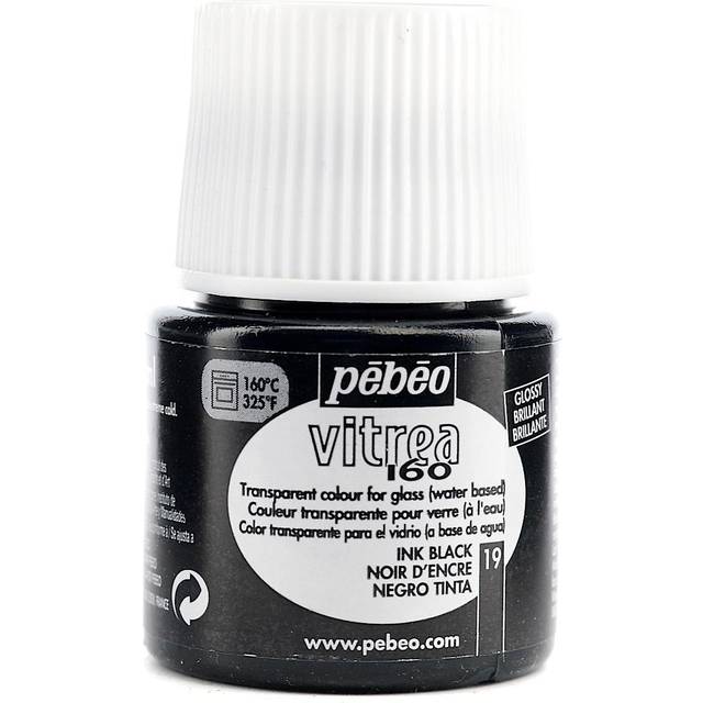 Pebeo Vitrea 160 Discovery Glossy 45ml Ink Black
