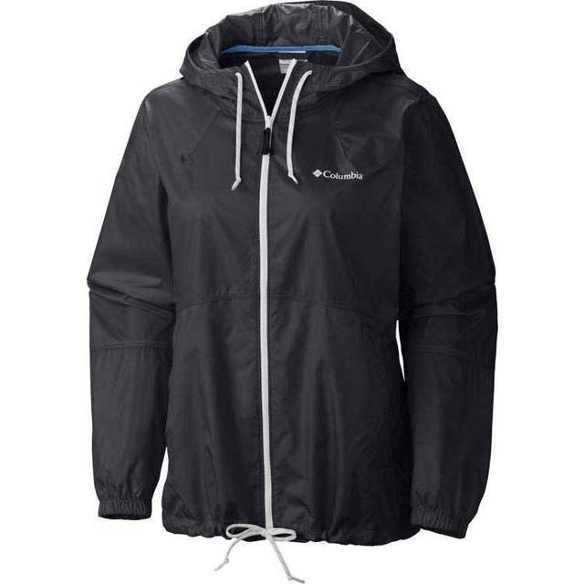Columbia Women's Flash Forward Windbreaker Black, XS