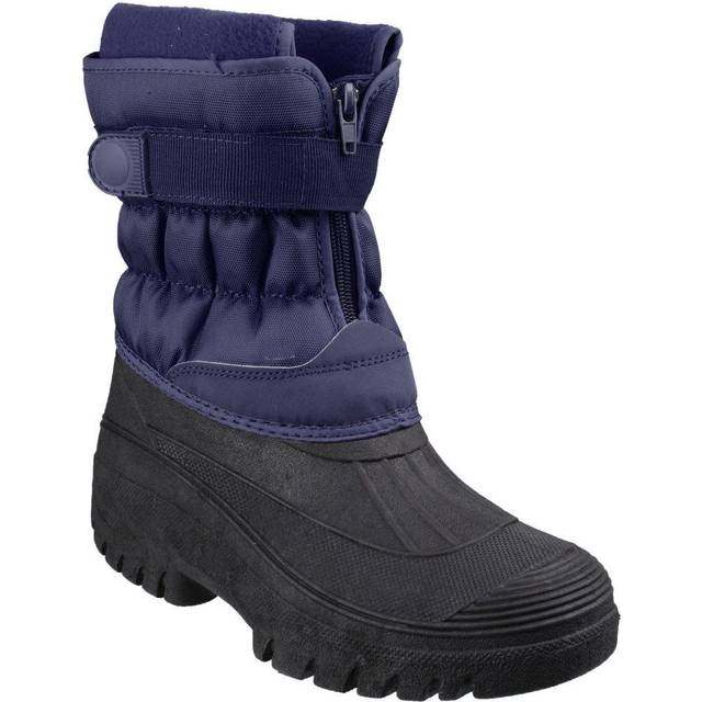 (10 UK, Navy) Cotswold Mens Chase Snow Boots