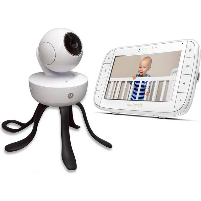 Motorola Nursery Babyvakt, Vit, 5.0"