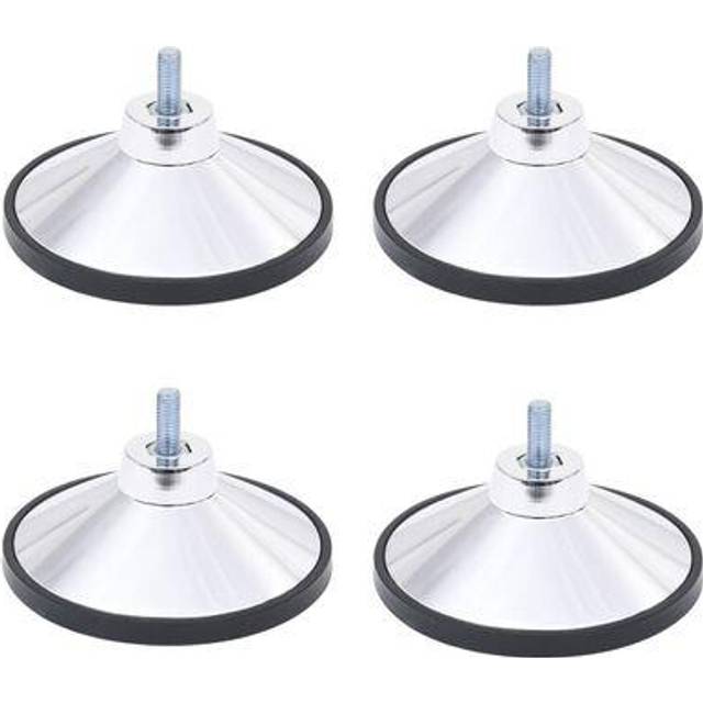 vidaXL Football Table Feet 4 pcs Chrome M10