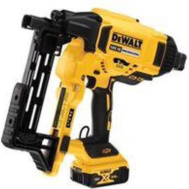 DeWalt DCFS950 18v XR Cordless Brushless Fencing Stapler 2 x 5ah Li-ion Battery Charger Case