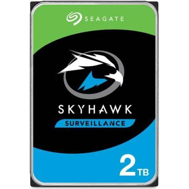 Seagate SkyHawk Surveillance HDD ST2000LV000 - Hårddisk - 2 TB - inbyggd - SATA 6Gb/s - 5400 rpm - buffert: 128 MB
