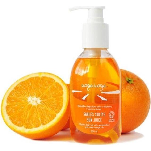 Uoga Uoga Uoga uoga Organic body oil with sea buckthorn and sweet orange oil 250ml