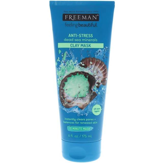 Freeman Beauty, Anti-Stress Clay Mask, Dead Sea Minerals