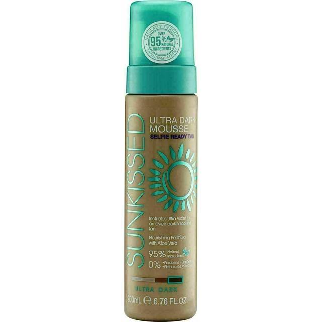Sunkissed Ultra Dark Mousse Selfie Klar att använda, 200 ml