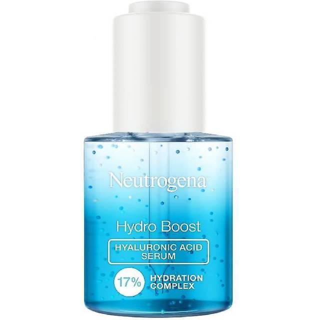 Neutrogena Hydro Boost Hyaluronic Acid Serum with 17% Hydration Complex, Lightweight Daily Hyaluronic Acid Facial Serum for Dry Skin, Oil-Free Fragrance-Free, 1 fl. oz