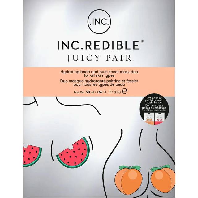 Missguided Inc.Redible Juicy Pear Bum And Boob Mask Duo, Multi