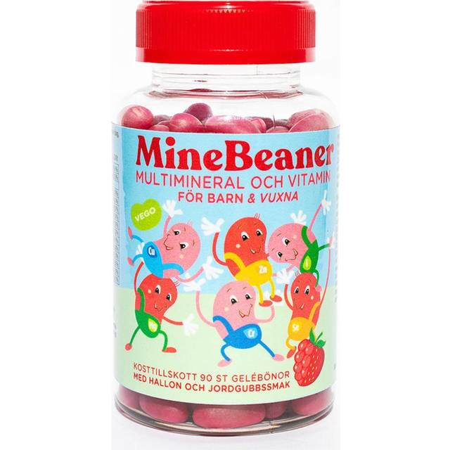 MineBeaner Mineraler och vitaminer 90 tuggtabletter