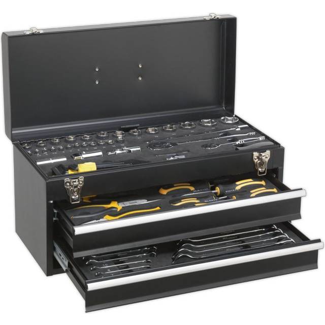 Sealey S01055 2 Drawer Portable Tool Chest With 90 Piece Tool Kit
