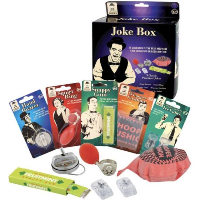 Classic Jokes Range Joke Box - Gift Gag Prank Novelty Trick Funny Toy Uk Bumper -  classic jokes box gift range gag prank novelty trick funny toy uk