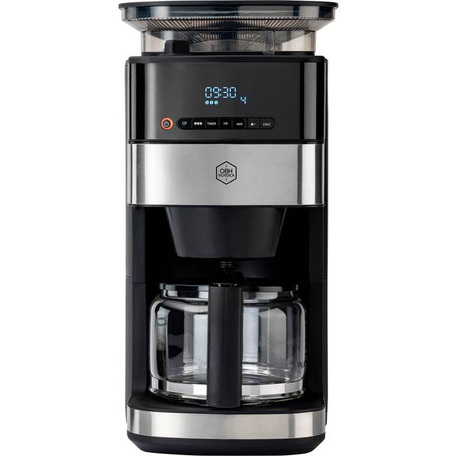 Grind Aroma kaffebryggare, 1,25 liter, svart - Svart