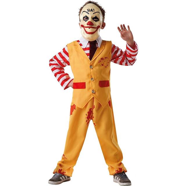 Dapper Clown Costume - Mustard - XL