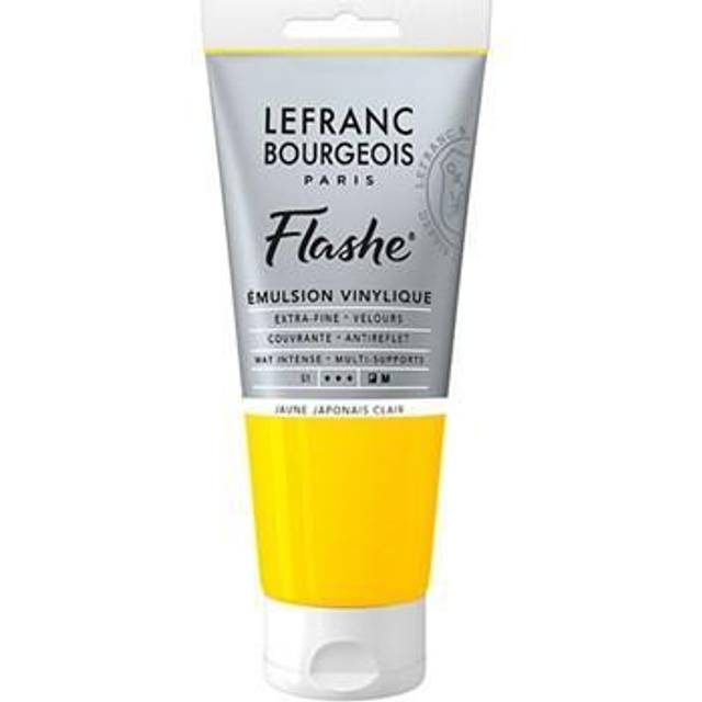 Lefranc & Bourgeois : Flashe : Vinyl Emulsion Paint : 80ml : Japanese Yellow Light (183)