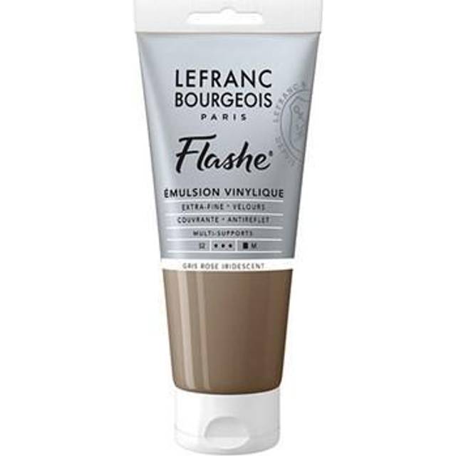 Lefranc & Bourgeois : Flashe : Vinyl Emulsion Paint : 80ml : Pink Grey Iridescent (842)
