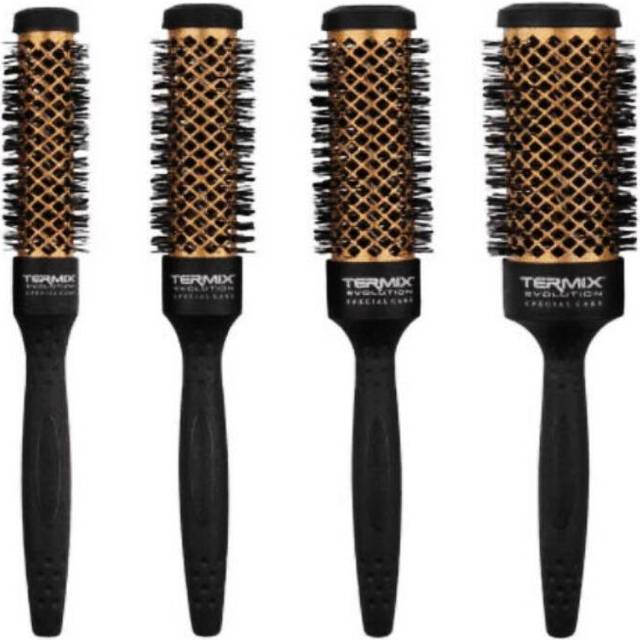 Termix Set of combs/brushes Black (4 pcs)