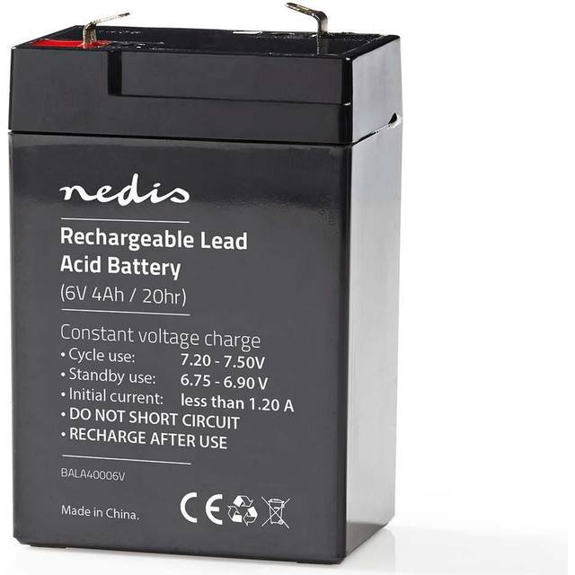 6v 6 Volt 4.5Ah 4500mAh Sealed Rechargeable Lead Acid Battery 70 mm x 47 mm x 101 mm