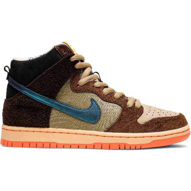 Nike Concepts x Dunk High Pro SB TurDUNKen Rattan Parachute Beige Orange Chalk Baroque Brown